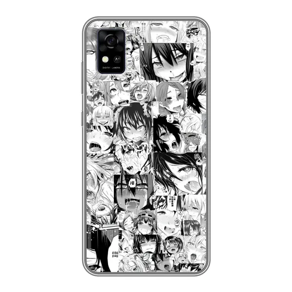 Чехол с принтом «Ahegao manga» для ZTE Blade A31