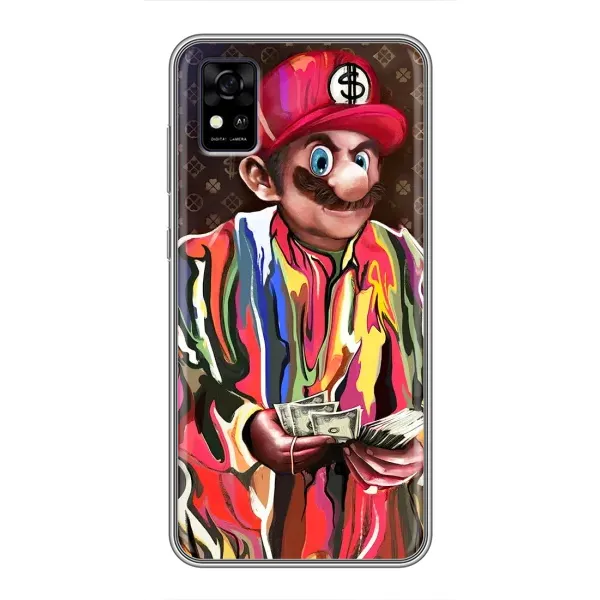 Чехол с принтом «Mario LV» для ZTE Blade A31