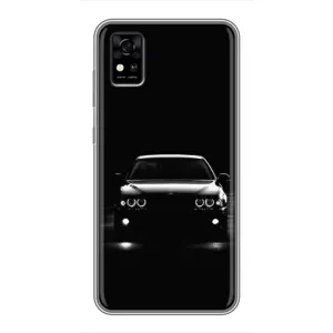 Чехол для ЗТЕ Блейд А31 - с принтом БМВ (AlphaPrint) (Машина BMW)