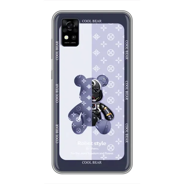 Чехол с принтом «Медвежонок LV» для ZTE Blade A31