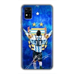 Чохли Мессі для ZTE Blade A31 (AlphaPrint) (Мессі Аргентина)