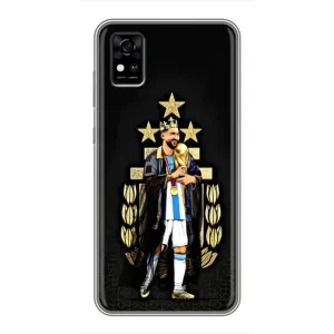 Чохли для ZTE Blade A31 (Leo чемпіон) (AlphaPrint) (Мессі Король)