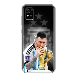 Чохли для ZTE Blade A31 (Leo чемпіон) (AlphaPrint) (Мессі Чемпіон)