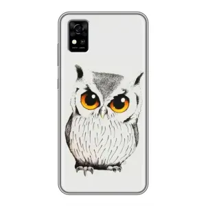 Чохол з пташками на ZTE Blade A31 (VPrint) (Мила Сова)