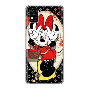 Чохол Disney Mouse ZTE Blade A31 (PREMIUMPrint) (Мінні peace)