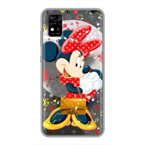 Чохол Disney Mouse ZTE Blade A31 (PREMIUMPrint) (Minni з бантіком)