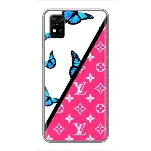 Бренднові Чохли для ZTE Blade A31 - (PREMIUMPrint) (Мода LV)