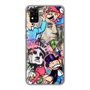 Чохли з крутими принтами для ZTE Blade A31 - (PREMIUMPrint) (Monopoly man)