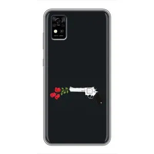 Чехлы (ART) Цветы на ZTE Blade A31 (VPrint) (Неочікувані квіти)
