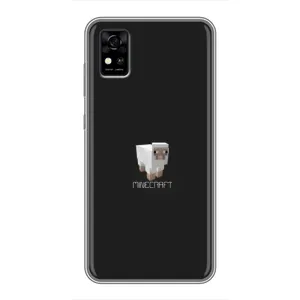 Чохол Майнкрафт на ZTE Blade A31 (AlphaPrint) Minecraft (Овечка Майнкрафт)