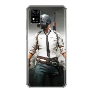 Чехол PUBG для ЗТЕ Блейд А31 (AlphaPrint)