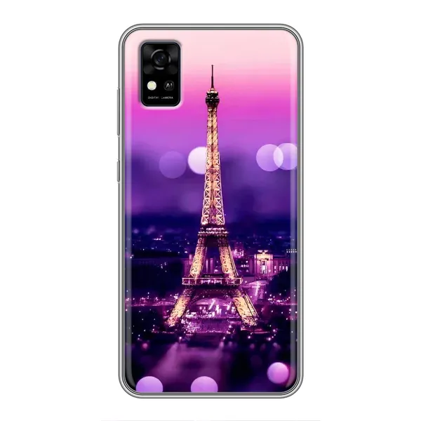 Чехол с принтом «Париж Башня» для ZTE Blade A31