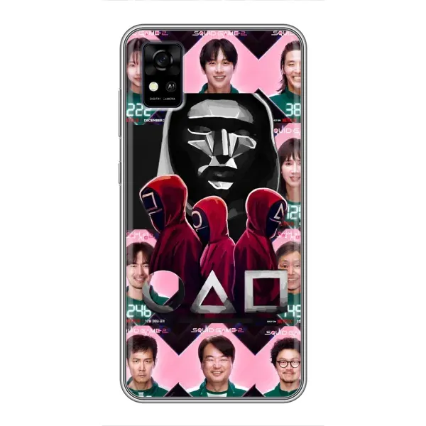 Чехол с принтом «Участники Игра кальмара» для ZTE Blade A31 Чехол с принтом «Участники Игра кальмара» для ZTE Blade A31