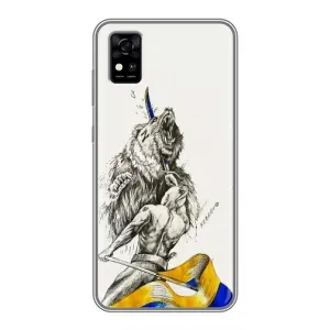 Чохли (Доброго вечора, ми за України) для ZTE Фенікс А31 (AlphaPrint) (Перемога)
