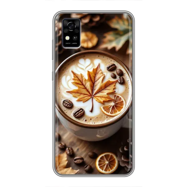 Чехол с принтом «Пряный кофе» для ZTE Blade A31