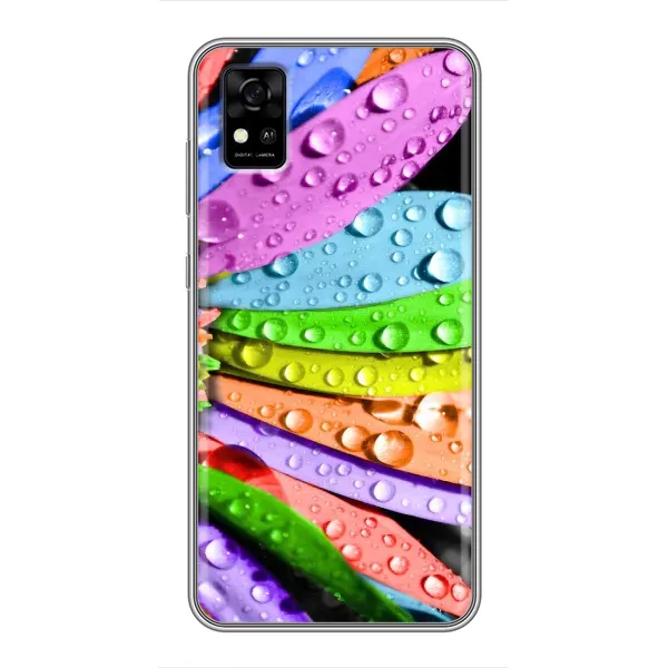 Чехол с принтом «Семицветик» для ZTE Blade A31