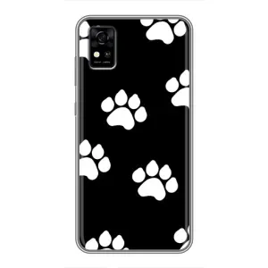 Чохли з собаками для ZTE Blade A31 (VPrint) (Сліди собаки)