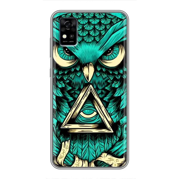 Чехол с принтом «Сова с глазом» для ZTE Blade A31