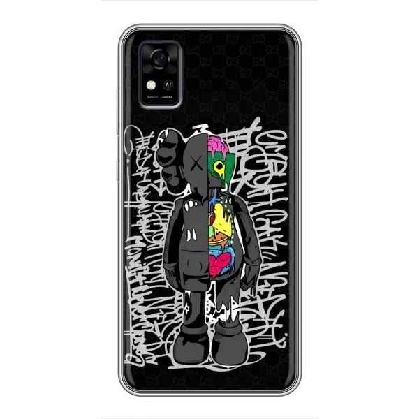 Чехол с принтом «Стиль Bearbrick» для ZTE Blade A31