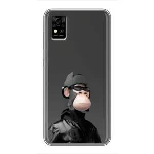 Чохли з Мавпами NFT для ZTE Blade A31 (AlphaPrint) (стильна мавпа NFT)