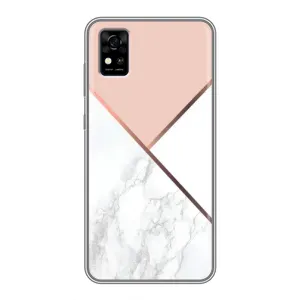 Мраморний чехол на ZTE Blade A31 (VPrint) (Тройний мрамор)