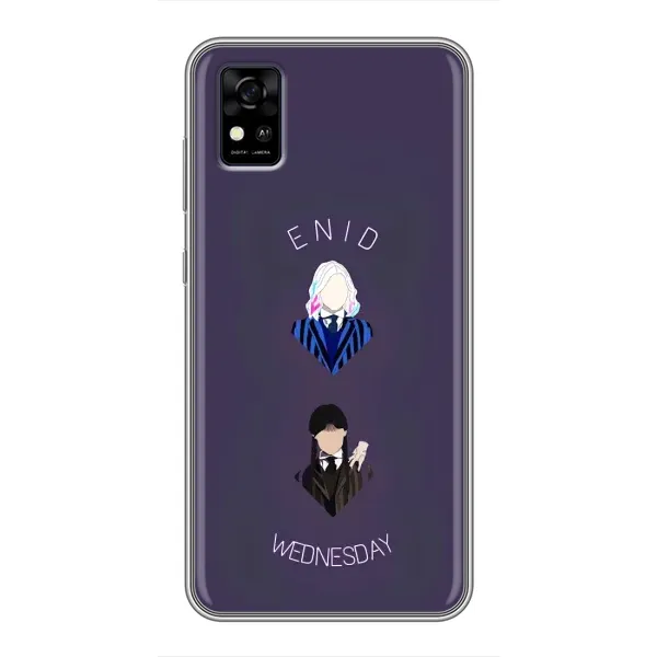 Чехол с принтом «Уэнздей и подруга» для ZTE Blade A31 Чехол с принтом «Уэнздей и подруга» для ZTE Blade A31