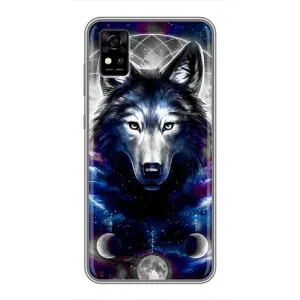 Защитные чехлы для ЗТЕ Блейд А31 (AlphaPrint) (ХИТ продаж) ВОЛК (Волк)