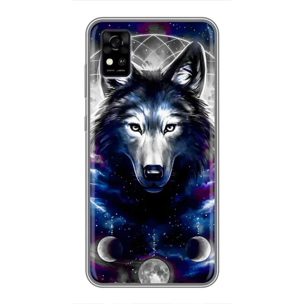 Чехол с принтом «Волк» для ZTE Blade A31