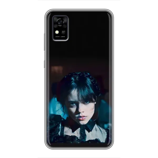 Чехол с принтом «взгляд Уэнздей» для ZTE Blade A31 Чехол с принтом «взгляд Уэнздей» для ZTE Blade A31