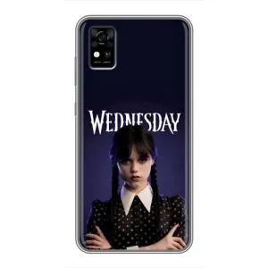 Чохли Венсдей на ZTE Blade A31 Уенсдей (AlphaPrint)