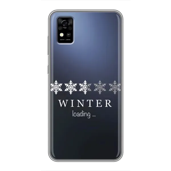 Чехол с принтом «Winter loading» для ZTE Blade A31 Чехол с принтом «Winter loading» для ZTE Blade A31