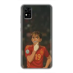 Чохол з футболістом Ламін Ямаль ZTE Blade A31 (Ямаль аніме)