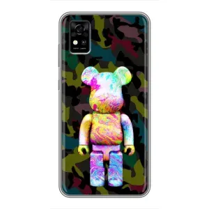 Чохли для ZTE Blade A31 - Bearbrick Louis Vuitton (PREMIUMPrint) (Яскравий Bearbrick)