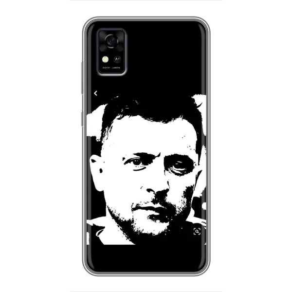 Чохол з принтом «Зеленский АРТ» для ZTE Blade A31 Чохол з принтом «Зеленский АРТ» для ZTE Blade A31