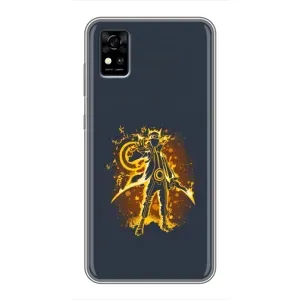 Naruto Anime Чохли для ZTE Фенікс А31 (AlphaPrint) (золотий Наруто)