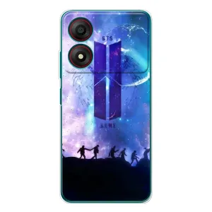 Чохли BTS для ZTE Blade A34 (AlphaPrint) (Army BTS)