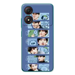 Чохли BTS для ZTE Blade A34 (AlphaPrint) (Bangtan)