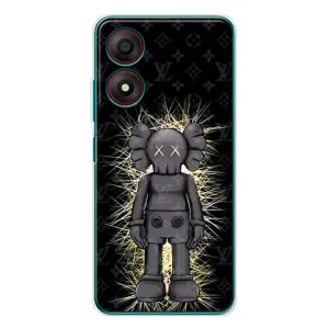 Чехлы для ZTE Blade A34 - Bearbrick Louis Vuitton (PREMIUMPrint) (Bearbrick LV)