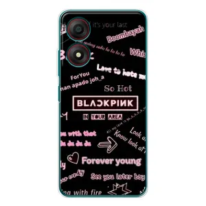 Чехол с музыкальной группой для ZTE Blade A34 (BLACKPINK)
