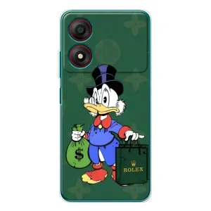 Чехлы для ZTE Blade A34 - Скрудж МакДак Louis Vuitton (PREMIUMPrint) (Богатая Утка)