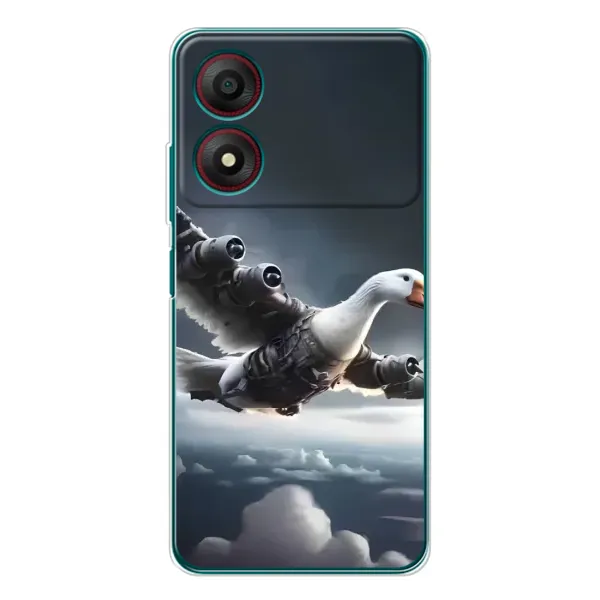 Чехол с принтом «Бомбардини гусини» для ZTE Blade A34 Чехол с принтом «Бомбардини гусини» для ZTE Blade A34