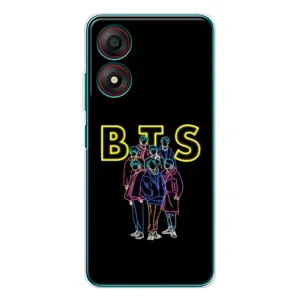 Чохли BTS для ZTE Blade A34 (AlphaPrint) (BTS стайл)