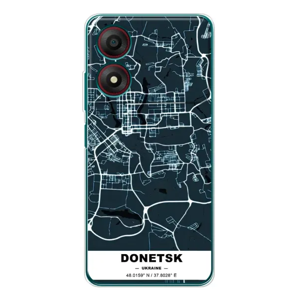 Чехол с принтом «Донецк» для ZTE Blade A34