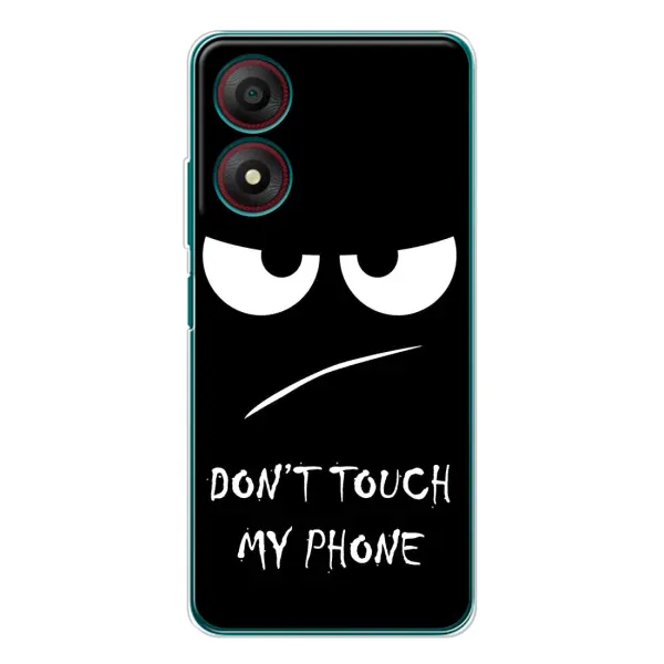 Чехол с принтом «Dont Touch» для ZTE Blade A34