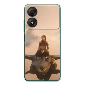 Чехол с принтом «Фильм дракон» для ZTE Blade A34