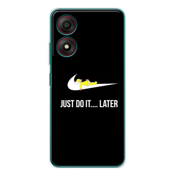 Чехол с принтом «Гомер Later» для ZTE Blade A34