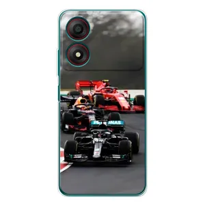 Чехол Формула1 на ZTE Blade A34 (Гонка Формула 1)