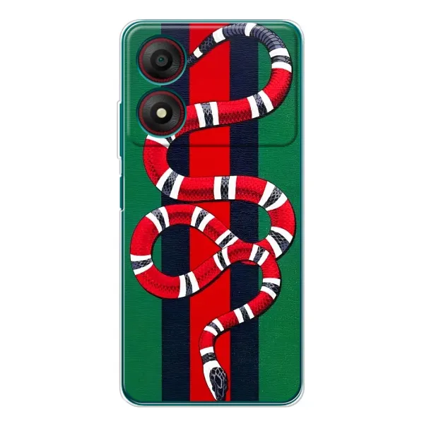 Чохол з принтом «Gucci змія» для ZTE Blade A34