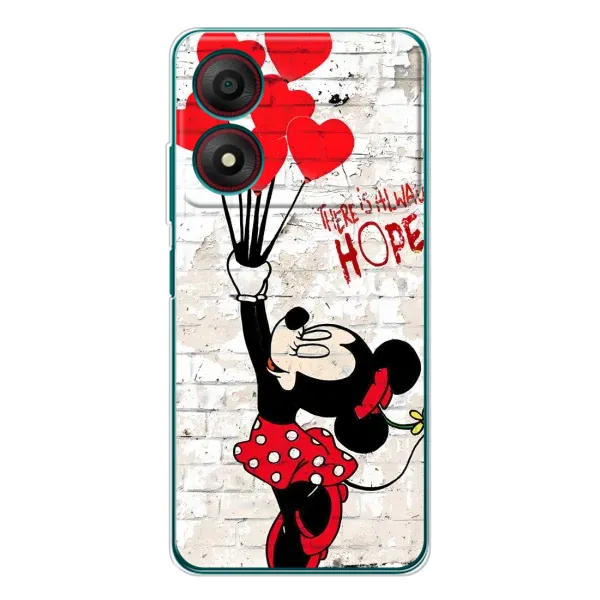 Чохол з принтом «Heart Minni» для ZTE Blade A34
