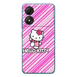 Чохол з принтом «Hello Kytty» для ZTE Blade A34